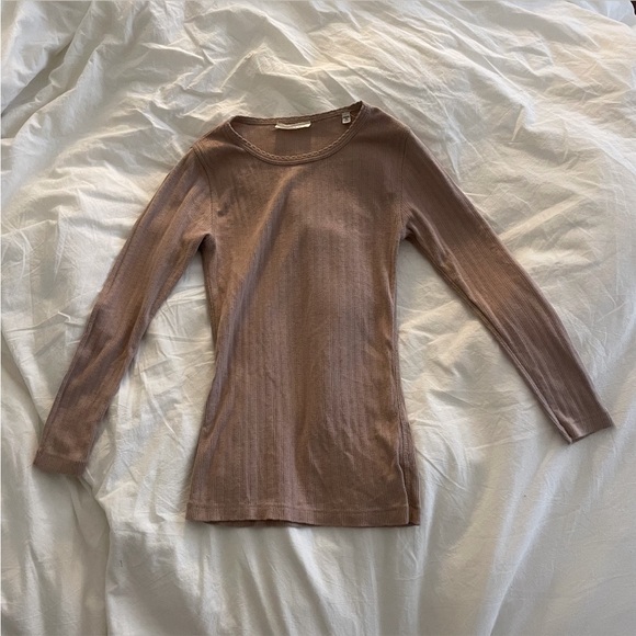 Doen Annie pointelle tee (sz XS) - Picture 1 of 9